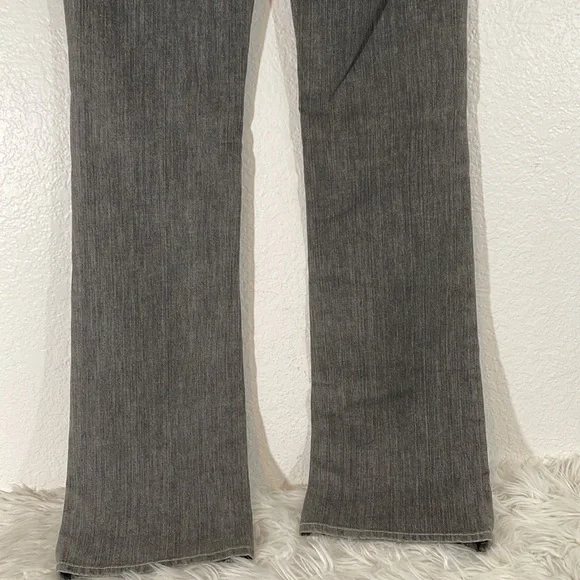 KROQUE Low Rise Bootcut Gray 5 Pocket Denim Jeans Size 27 New - Picture 6 of 9